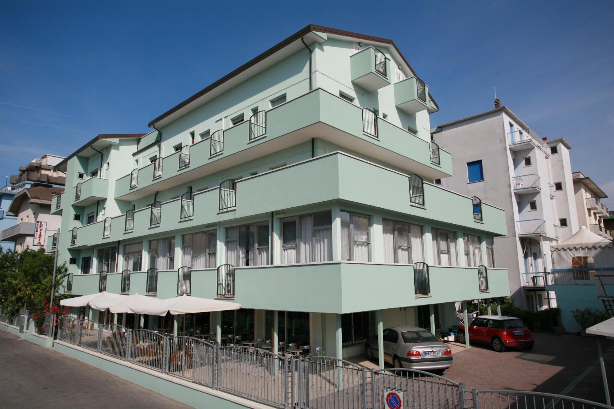 Hotel Letizia Rimini Esterno foto